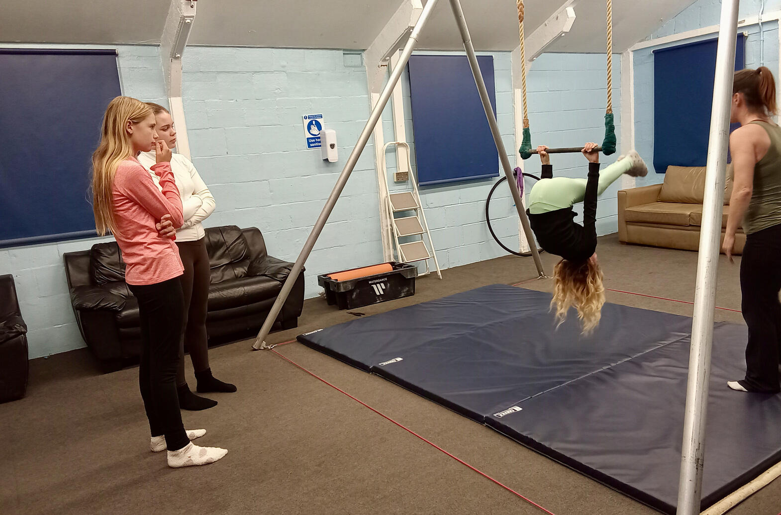 Learning aerial skills
